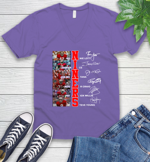 Niners Player Name And Signature San Francisco 49ers Shirts 53