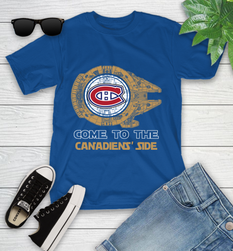 NHL Come To The Montreal Canadiens Wars Hockey Sports Youth T-Shirt 12