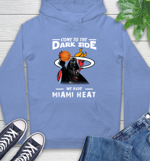 NBA Come To The Dark Side We Have Miami Heat Star Wars Darth Vader Basketball Hoodie 11