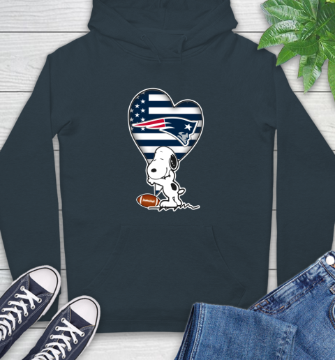New England Patriots NFL Football The Peanuts Movie Adorable Snoopy Hoodie 7