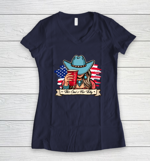 Toby Keith This One's For Toby Women's V-Neck T-Shirt 7