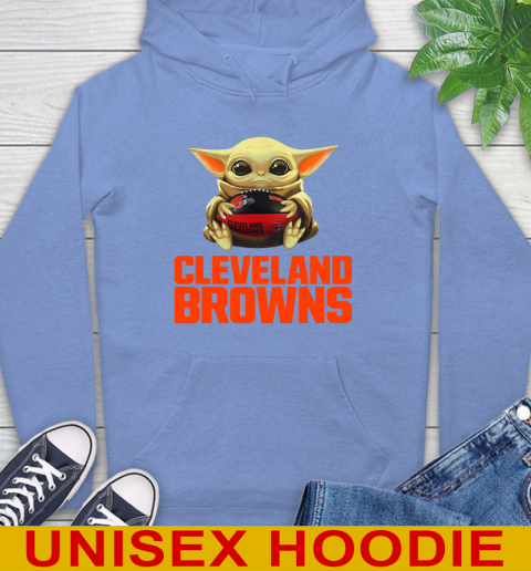 NFL Football Cleveland Browns Baby Yoda Star Wars Shirt Hoodie 11