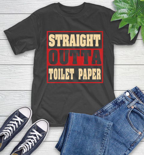 Nurse Shirt Vintage FunnyTP Apparel  Straight Outta Toilet Paper T Shirt T-Shirt