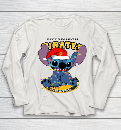 Pittsburgh Pirates MLB noel stitch Baseball Christmas Youth Long Sleeve 8