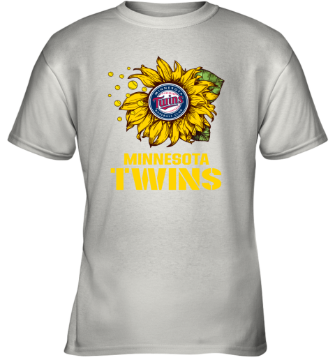 Minnesota Twins Sunflower MLB Baseball Youth T-Shirt