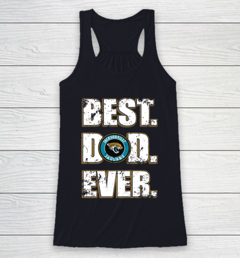 NFL Jacksonville Jaguars Football Best Dad Ever Family Shirt Racerback Tank 7