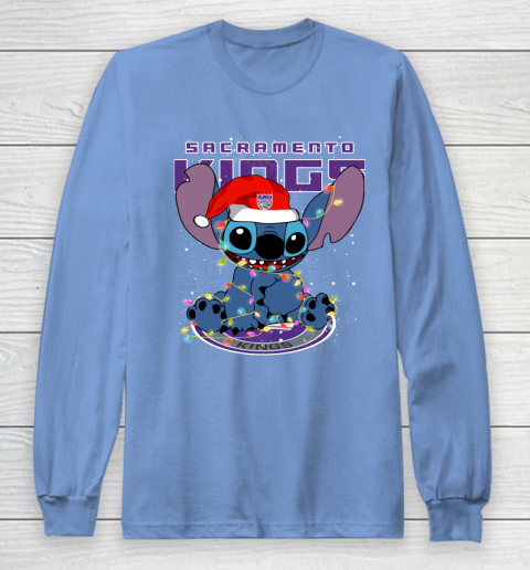 Sacramento Kings NBA noel stitch Basketball Christmas Long Sleeve T-Shirt 8