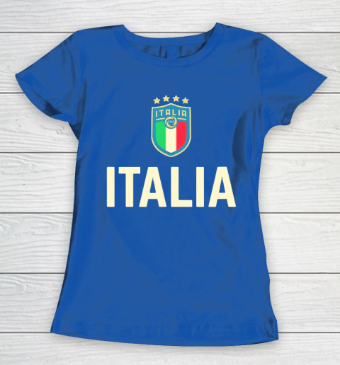 Italy Soccer Jersey 2020 2021 Euros Italia Football Team Women's T-Shirt 8