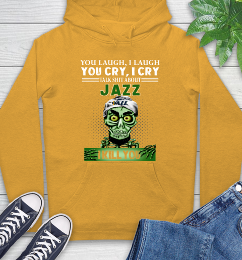 NBA Talk Shit About Utah Jazz I Kill You Achmed The Dead Terrorist Jeffrey Dunham Basketball Hoodie 2