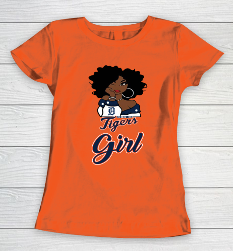 Detroit Tigerss Girl MLB Women's T-Shirt 5