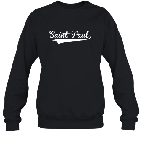 SAINT PAUL Baseball Styled Jersey Shirt Softball Sweatshirt