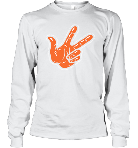 3PT Celly Go New York Knicks Long Sleeve T-Shirt
