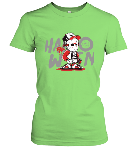 5woi jason voorhees kill im all party time halloween shirt ladies t shirt 20 front lime