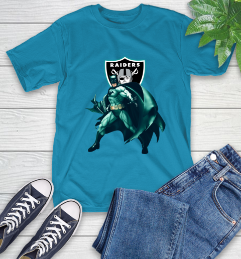 NFL Batman Football Sports Oakland Raiders T-Shirt 8