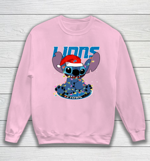Detroit Lions NFL Football noel stitch Christmas Sweatshirt 5