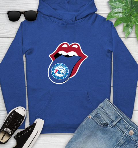 Philadelphia 76ers NBA Basketball Lips I Root For My Team Adoring Fan 145