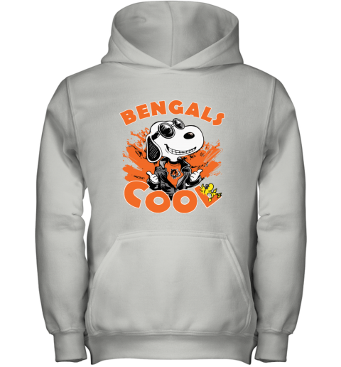 Cincinnati Bengals Snoopy Joe Cool We're Awesome Long Sleeve T-Shirt 