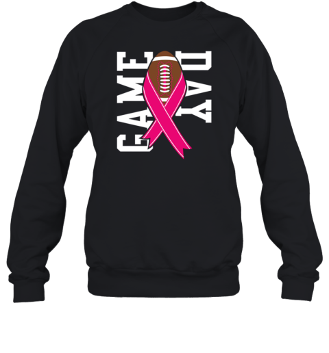 Game Day Football Breast Cancer Awareness Sweatshirt