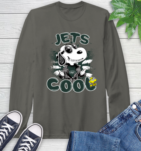 NFL Football New York Jets Cool Snoopy Shirt Long Sleeve T-Shirt 10