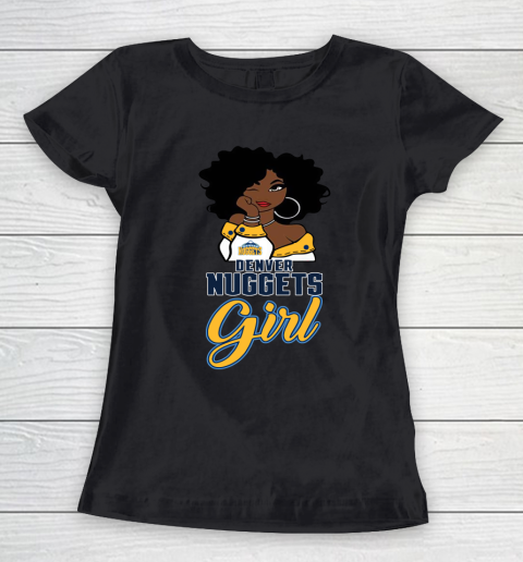 Denver Nuggets Girl NBA Women's T-Shirt 2