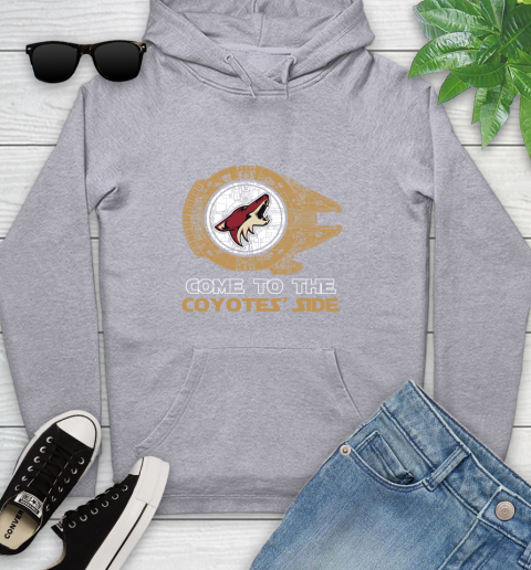 NHL Come To The Arizona Coyotes Wars Hockey Sports Youth Hoodie 6