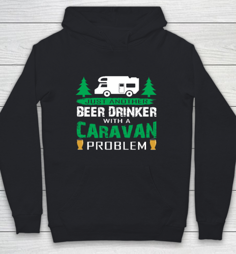 Happy Camping Just Another Beer Drinker Funny Youth Hoodie