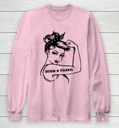 Biden Harris 2020  Joe Biden Kamala Harris Girl Empowerment Long Sleeve T-Shirt 6