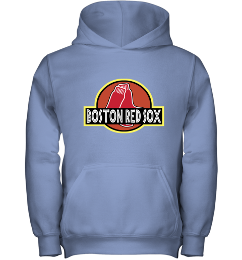 Boston Red Sox Sweatshirt Boys Large Nike Swoosh Youth Hoodie MLB Baseball  Zip