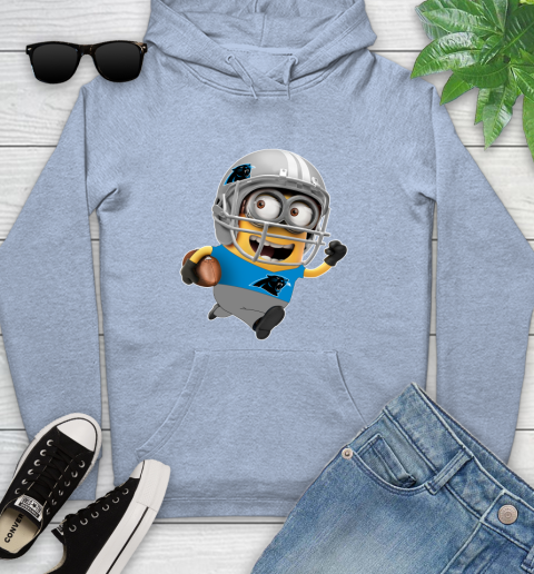 NFL Carolina Panthers Minions Disney Football Sports Youth Hoodie 10