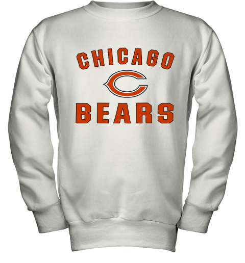 Chicago Bears NFL Line Gray Victory Youth Sweatshirt