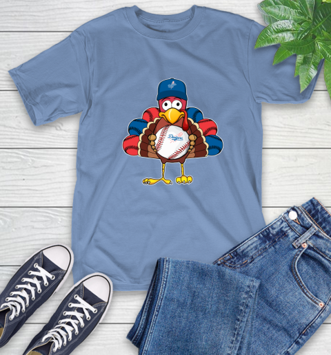 Los Angeles Dodgers Turkey thanksgiving T-Shirt 11