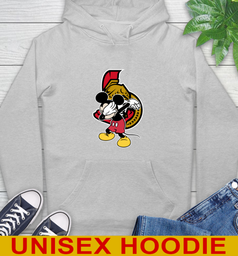 Ottawa Senators NHL Hockey Dabbing Mickey Disney Sports Hoodie 6