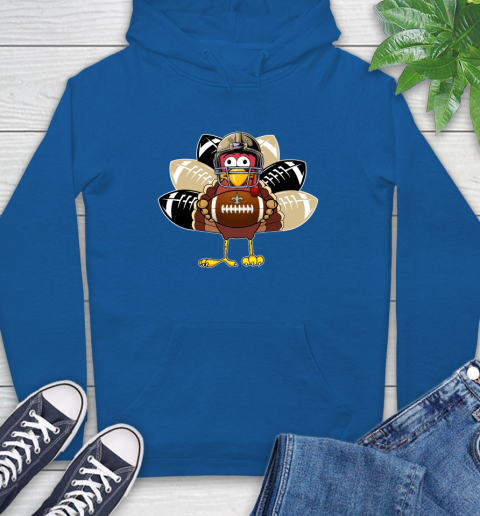 New Orleans Saints Turkey Thanksgiving Day Hoodie 9