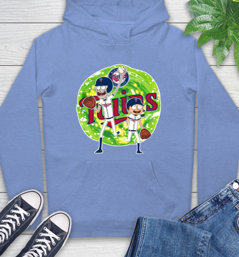 MLB Minnesota Twins Rick And Morty Baseball Sports Hoodie 11