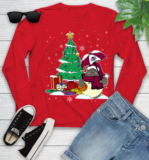 Cleveland Cavaliers NBA Basketball Cute Tonari No Totoro Christmas Sports Youth Long Sleeve 11