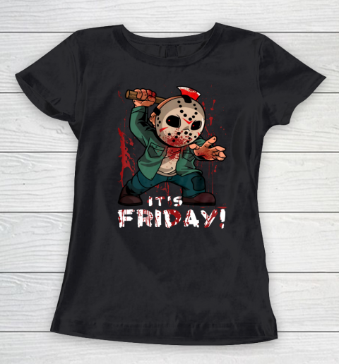 Friday 13th Jason Funny Halloween Horror Graphic Horror Movie Women's T-Shirt