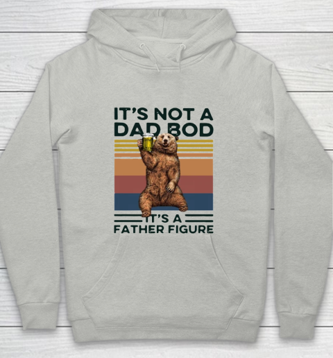 It's Not A Dad BOD It's Father Figure Bear Beer Lover Youth Hoodie