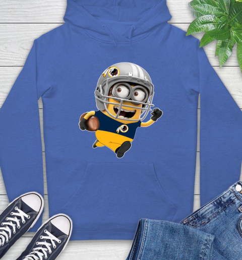 NFL Washington Redskins Minions Disney Football Sports Hoodie 9