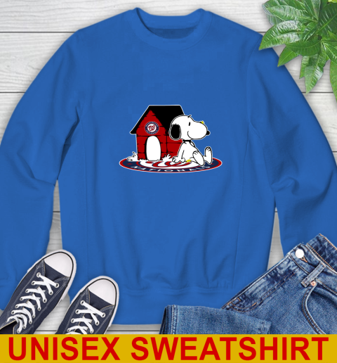 MLB Baseball Washington Nationals Snoopy The Peanuts Movie Shirt Sweatshirt 9