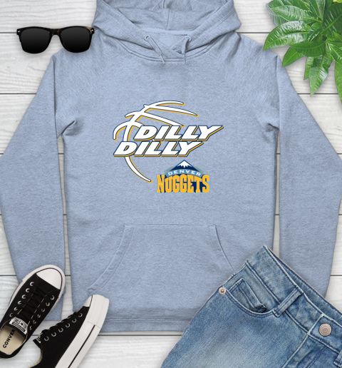 NBA Denver Nuggets Dilly Dilly Basketball Sports Youth Hoodie 10