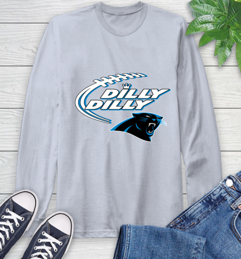 NFL Carolina Panthers Dilly Dilly Football Sports Long Sleeve T-Shirt 6