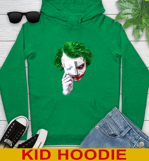 Los Angeles Dodgers MLB Baseball Joker Card Shirt Youth Hoodie 8