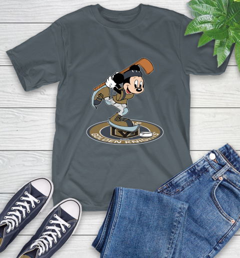 NHL Hockey Vegas Golden Knights Cheerful Mickey Disney Shirt T-Shirt 7