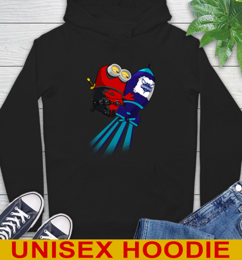 NBA Basketball Charlotte Hornets Deadpool Minion Marvel Shirt Hoodie