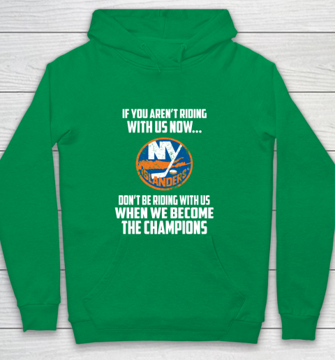 NHL New York Islanders Hockey We Become The Champions Youth Hoodie 4