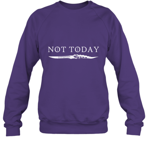 r9d9 not today death valyrian dagger game of thrones shirts sweatshirt 35 front purple