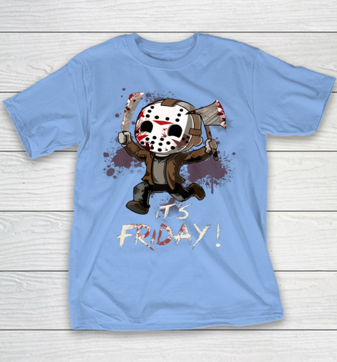 Funny Friday 13th Jason Funny Halloween Horror Youth T-Shirt 8