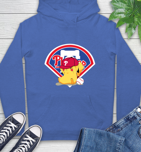 MLB Pikachu Baseball Sports Philadelphia Phillies Hoodie 9