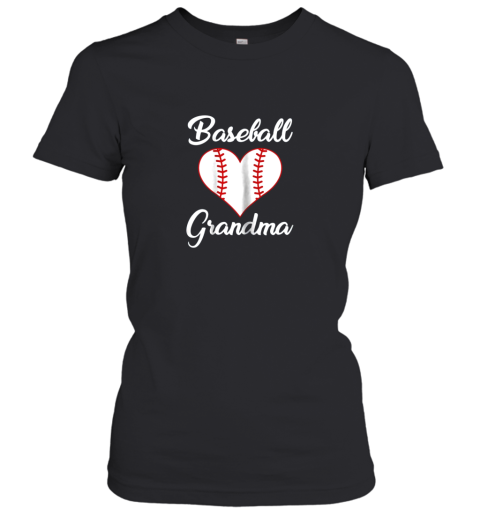 Womens Grandma Loves Baseball Women's T-Shirt