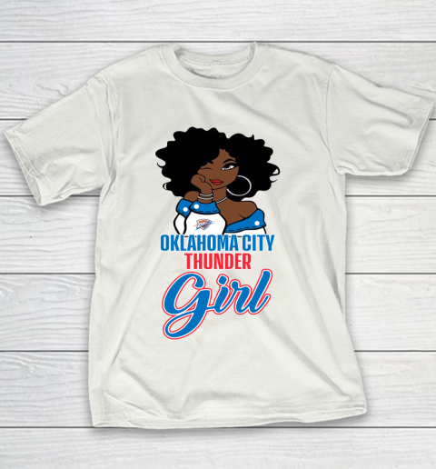 Oklahoma City Thunder Girl NBA Youth T-Shirt 3